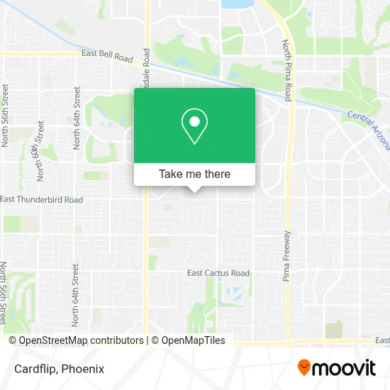 Cardflip map