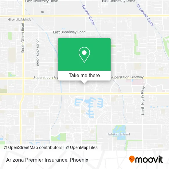 Arizona Premier Insurance map