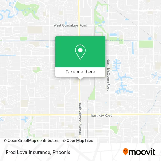 Fred Loya Insurance map