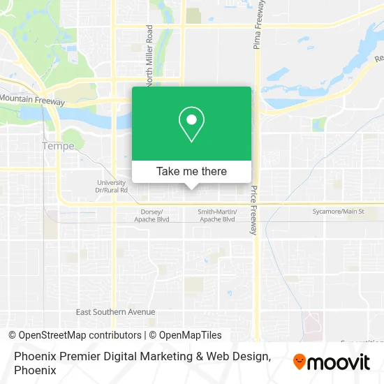 Phoenix Premier Digital Marketing & Web Design map