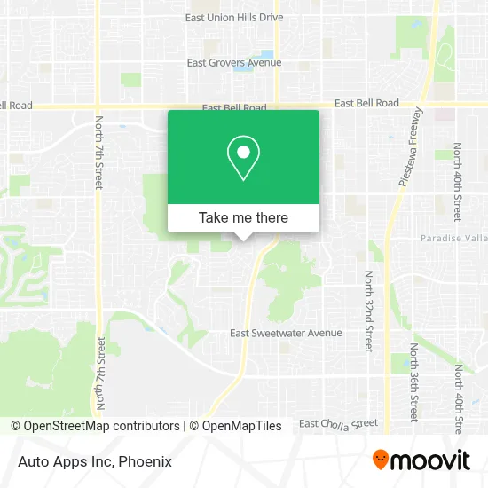 Auto Apps Inc map