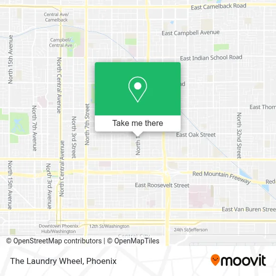 The Laundry Wheel map