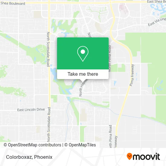 Colorboxaz map