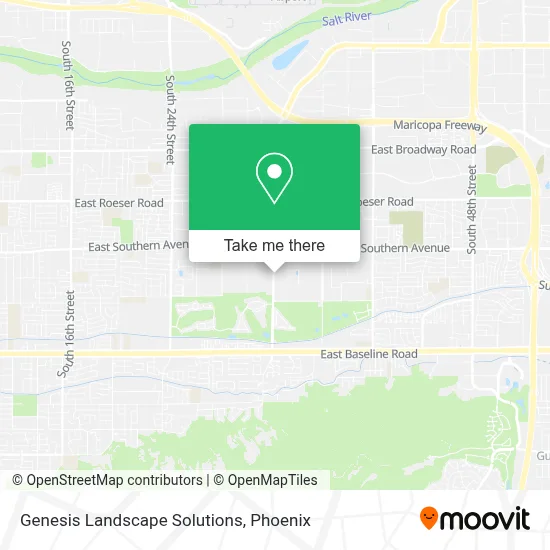 Genesis Landscape Solutions map