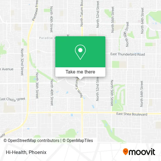 Hi-Health map