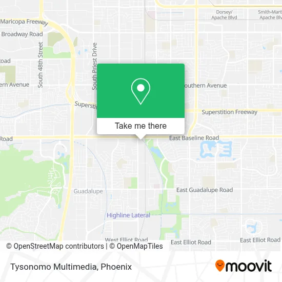 Tysonomo Multimedia map