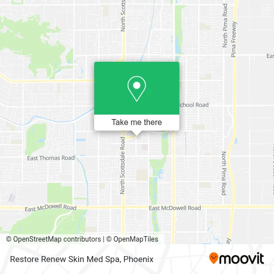 Restore Renew Skin Med Spa map