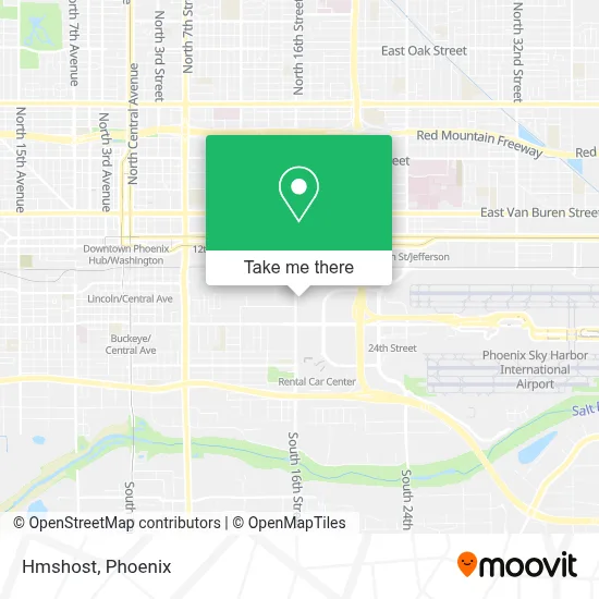 Hmshost map