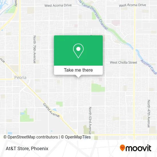 At&T Store map