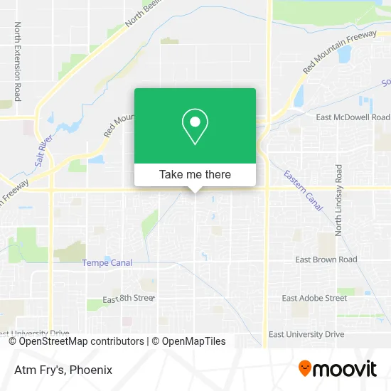 Atm Fry's map