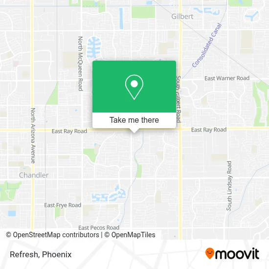 Refresh map