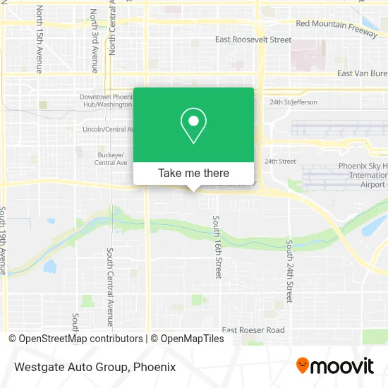 Westgate Auto Group map