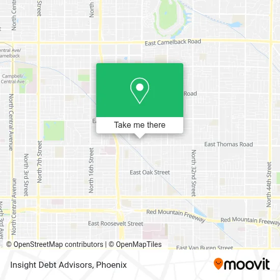 Insight Debt Advisors map
