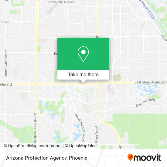 Arizona Protection Agency map