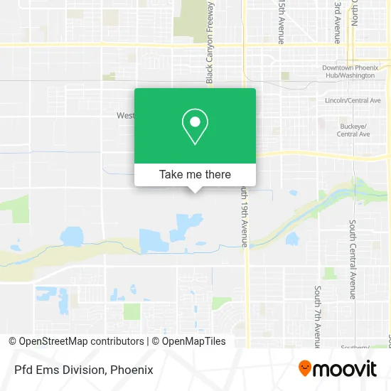 Pfd Ems Division map