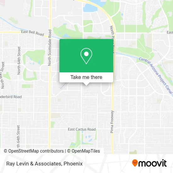 Ray Levin & Associates map