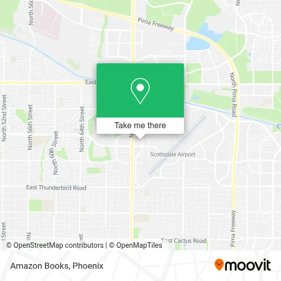 Amazon Books map