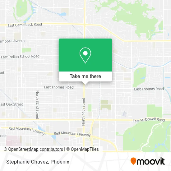 Stephanie Chavez map