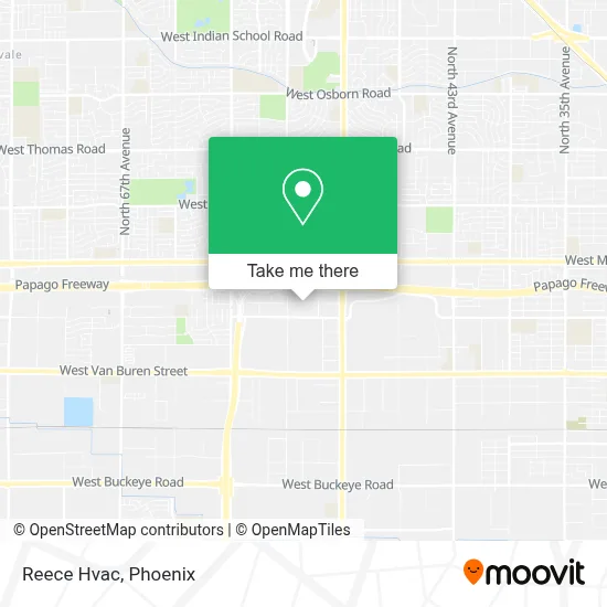 Reece Hvac map