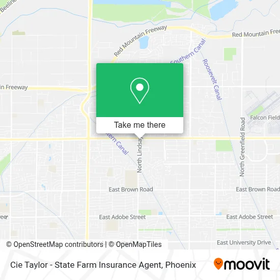 Cie Taylor - State Farm Insurance Agent map