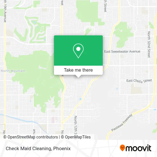Check Maid Cleaning map