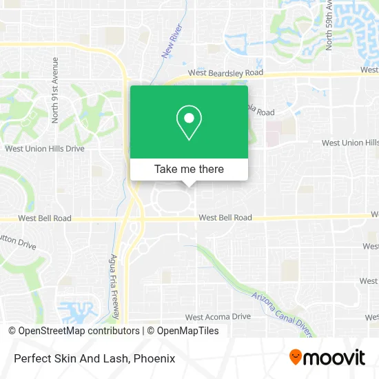 Perfect Skin And Lash map