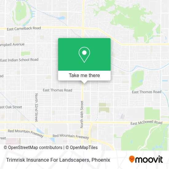 Trimrisk Insurance For Landscapers map