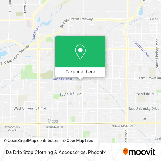 Da Drip Stop Clothing & Accessories map