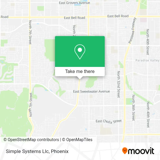 Simple Systems Llc map