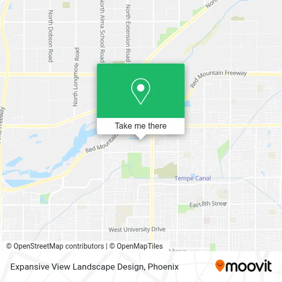 Expansive View Landscape Design map