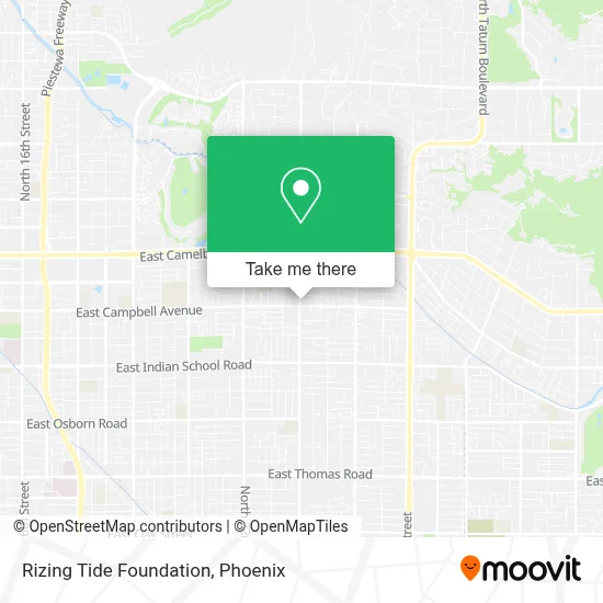 Rizing Tide Foundation map