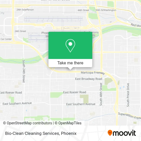 Bio-Clean Cleaning Services map