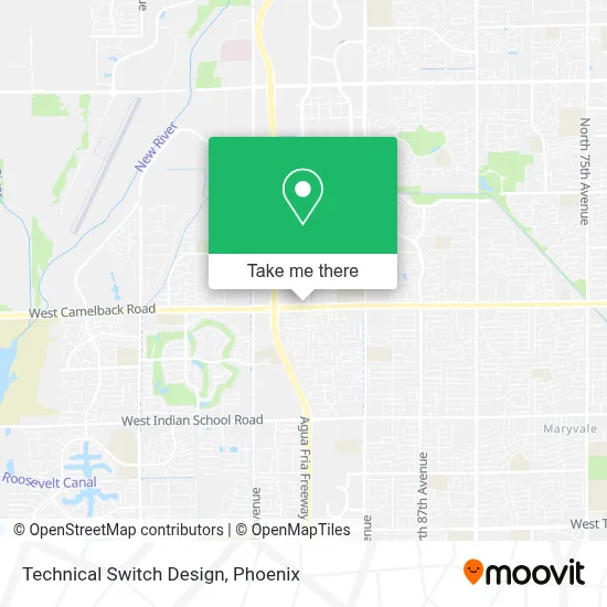 Technical Switch Design map