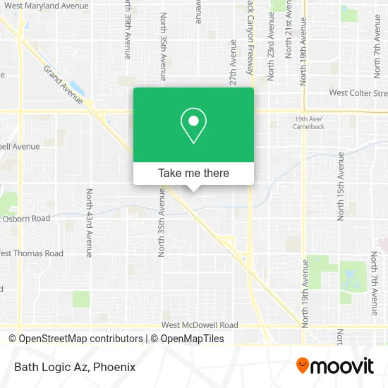 Bath Logic Az map