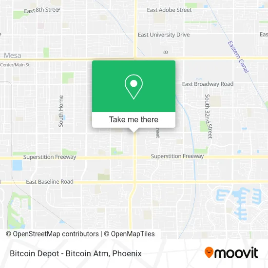 Bitcoin Depot - Bitcoin Atm map