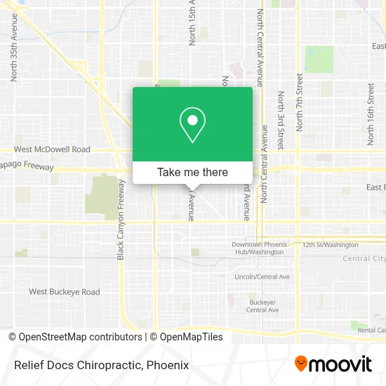 Relief Docs Chiropractic map