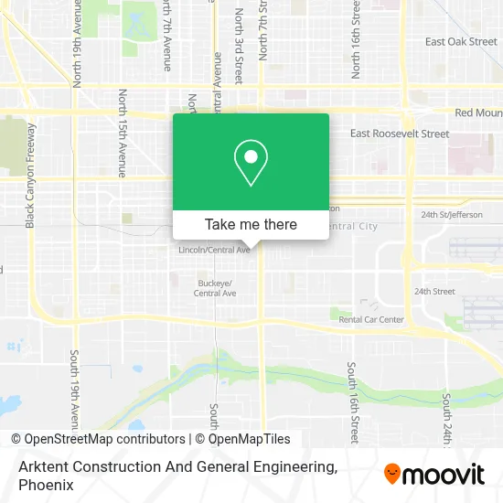 Arktent Construction And General Engineering map
