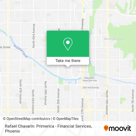 Rafael Chavarin: Primerica - Financial Services map