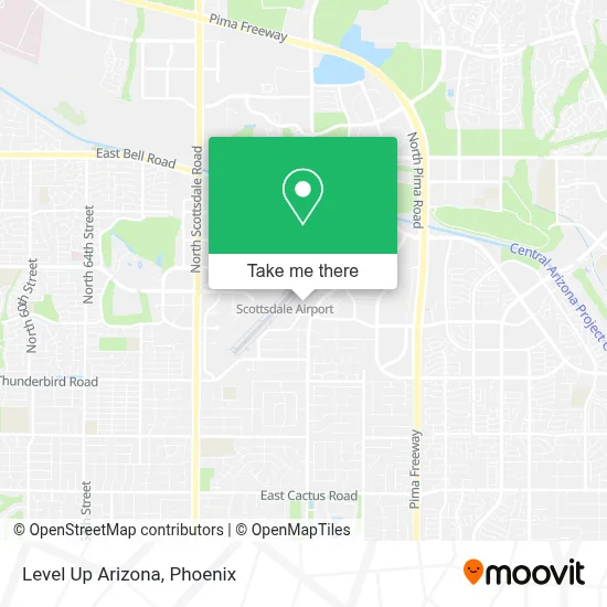 Level Up Arizona map