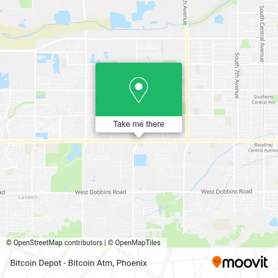 Bitcoin Depot - Bitcoin Atm map