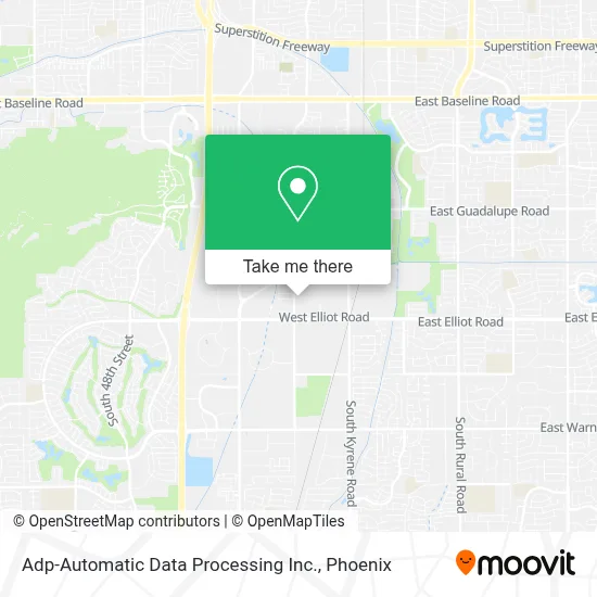 Adp-Automatic Data Processing Inc. map