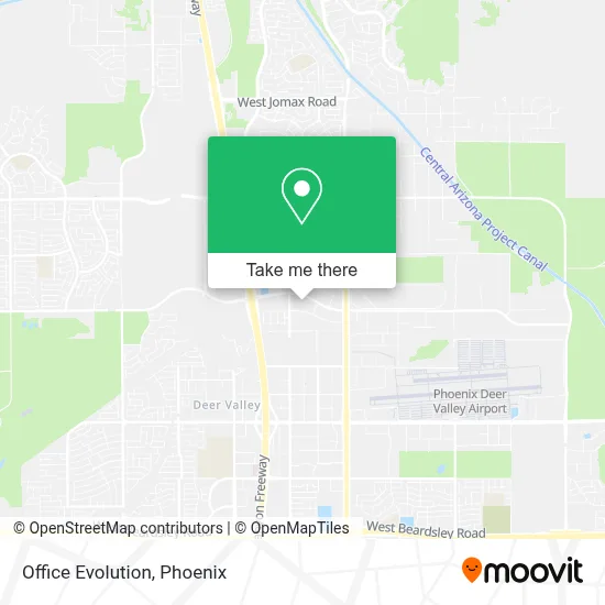 Office Evolution map