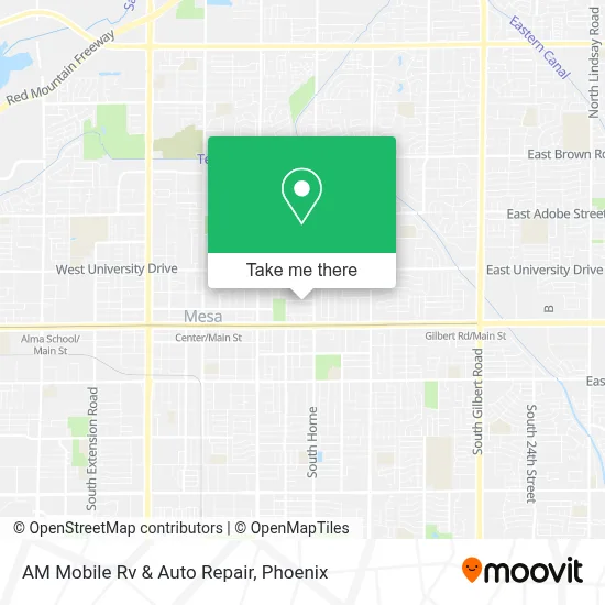 AM Mobile Rv & Auto Repair map