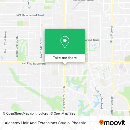 Alchemy Hair And Extensions Studio map