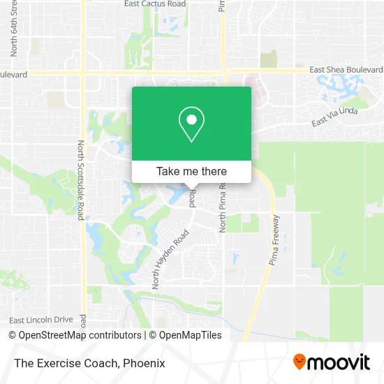 The Exercise Coach map