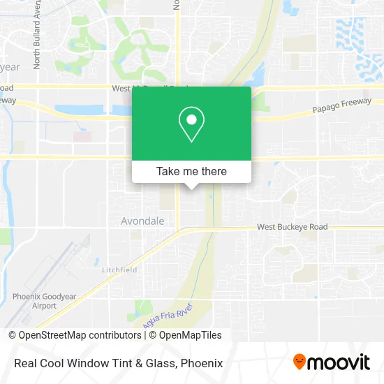 Real Cool Window Tint & Glass map