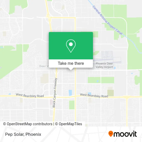 Pep Solar map