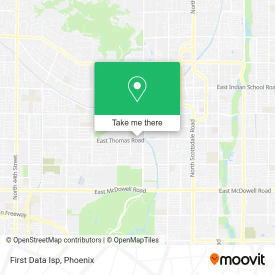 First Data Isp map