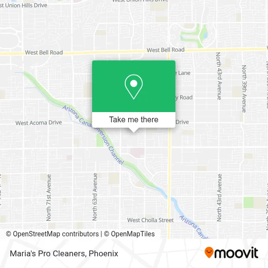 Maria's Pro Cleaners map