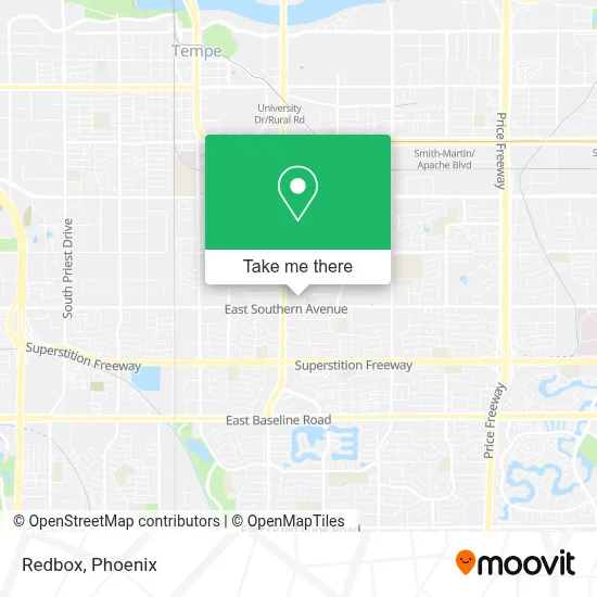 Redbox map